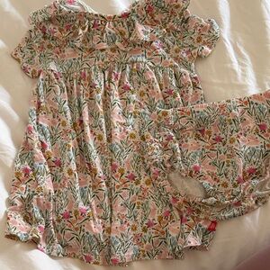 Magnetic Me Floral Baby Outfit
